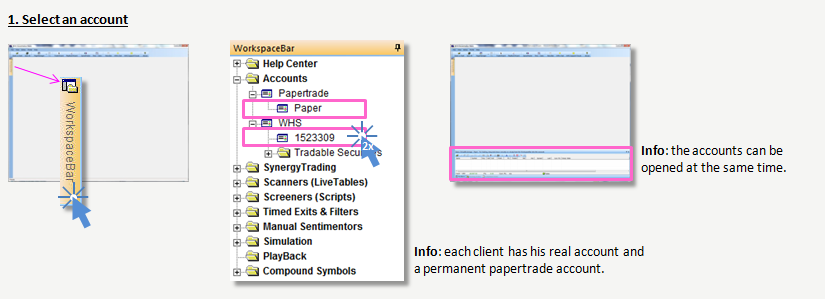 Quick start guide for NanoTrader Full